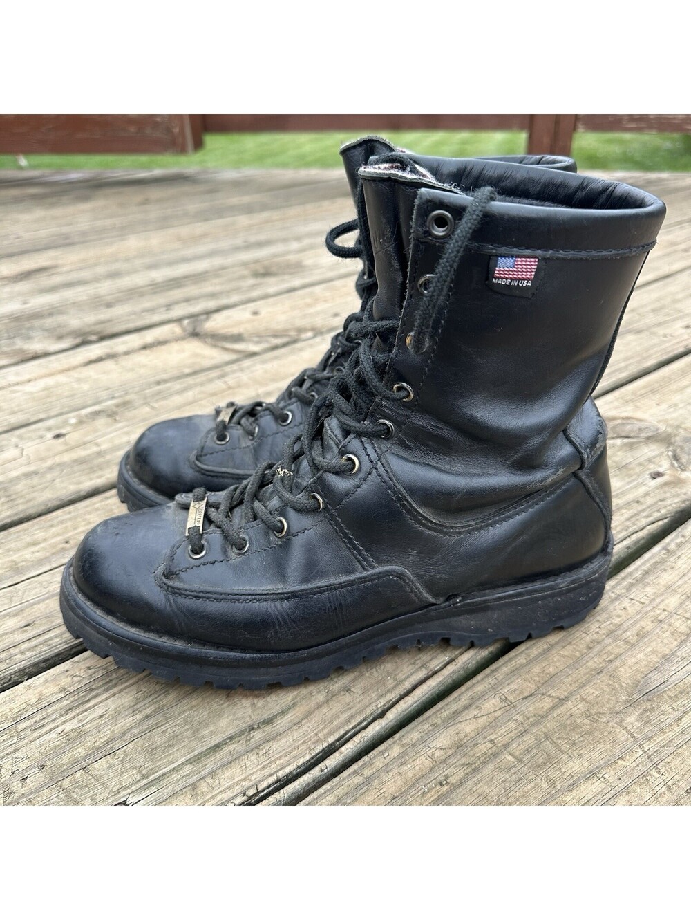 Vintage Danner Recon 8" 200G Gore-Tex boots womens 9.5 Lace Up Combat USA Made
